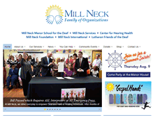 Tablet Screenshot of millneck.org